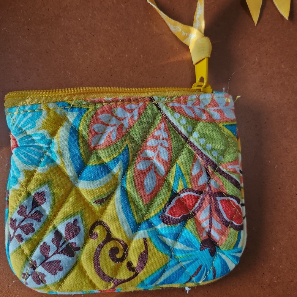 Vera Bradley Retired 4 pc Provencal Medium and Small Crossbody Wallet Coin Purse - Picture 4 of 8